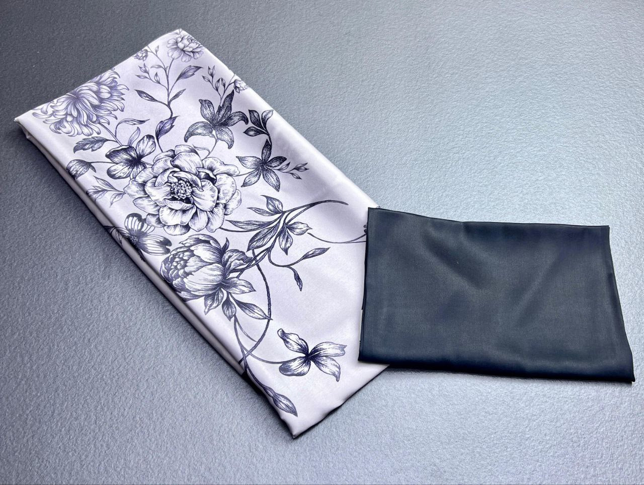 beautiful floral pattern Japan Satin