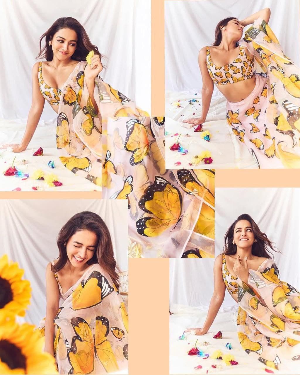 🦋 Butterfly Bliss Organza Lehenga Set – Elegant & Lightweight Ethnic Charm