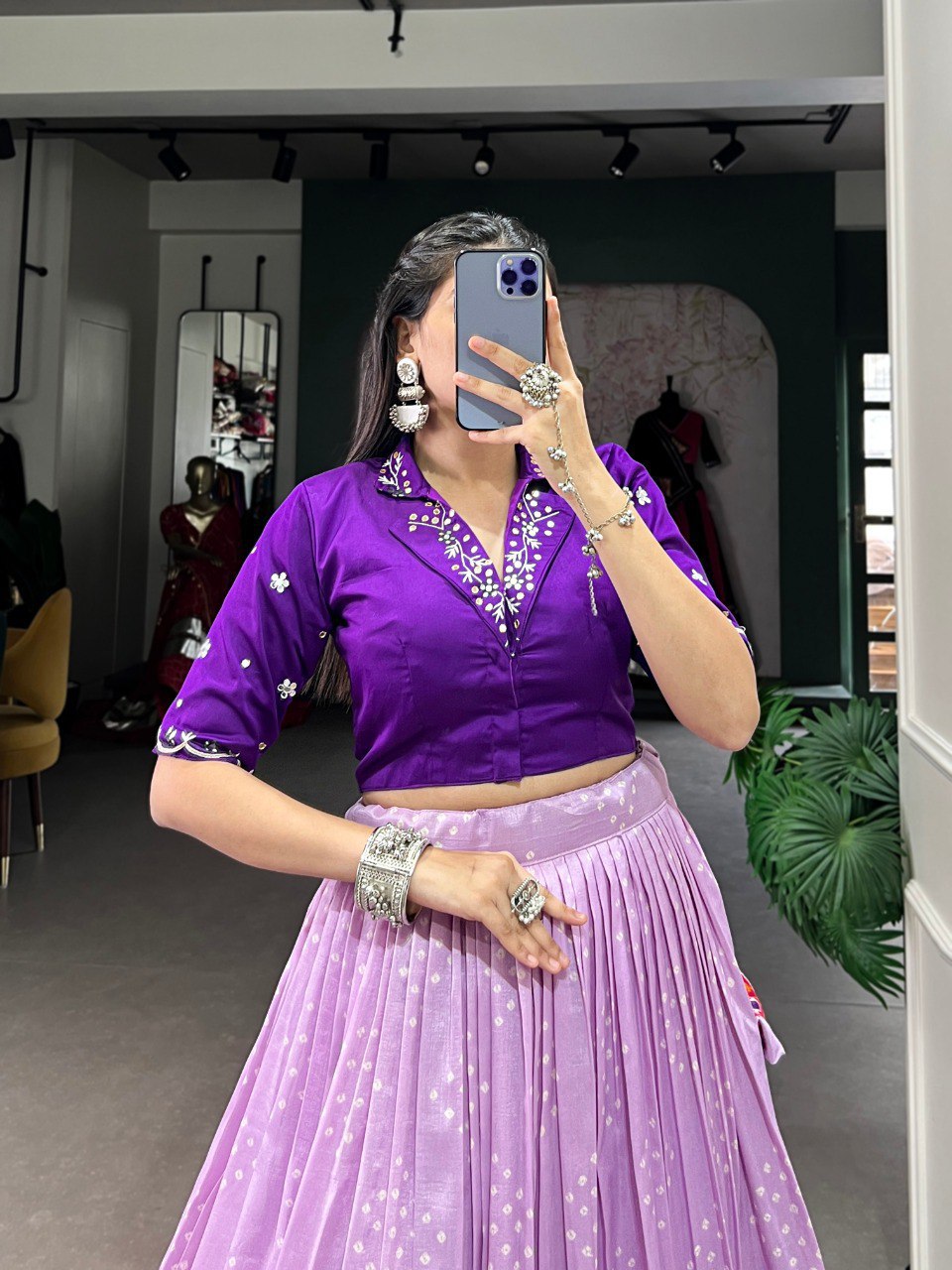 Co-ord Set Bandhej prints