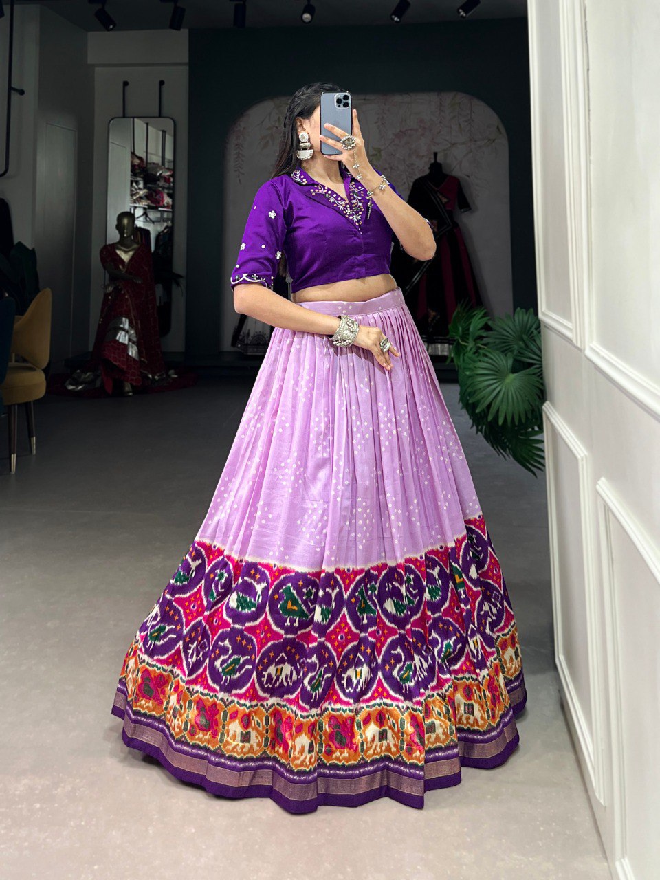 Co-ord Set Bandhej prints