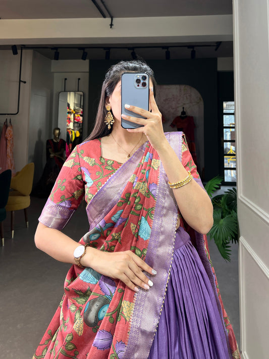 Kalamkari Dola Silk Charm
